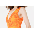 Embroidered Beachwear Women Sleeveless Dress